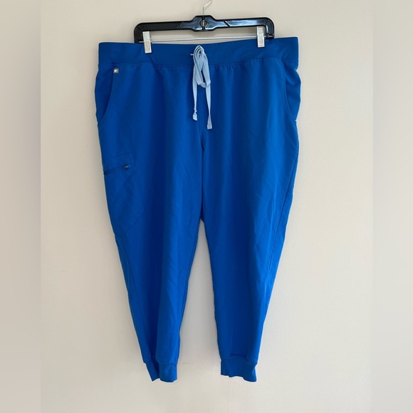 FIGS Zamora Jogger Scrub Pants in Royal Blue, 3XL/P - Picture 2 of 11